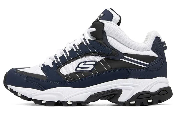 Skechers Stamina Mid Blue White