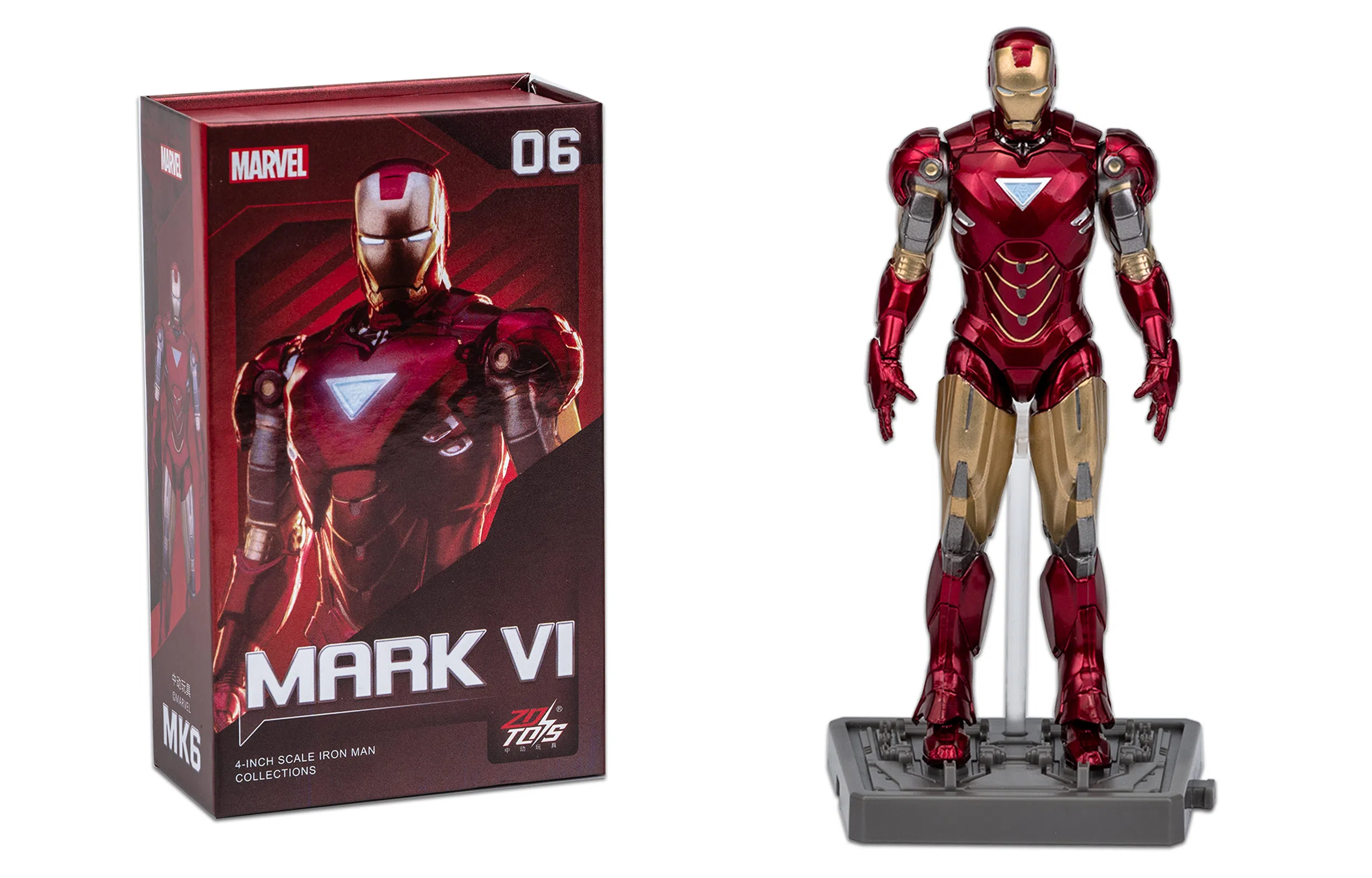 Zhongdong Marvel Series Iron Man 10th Anniversary Collectible