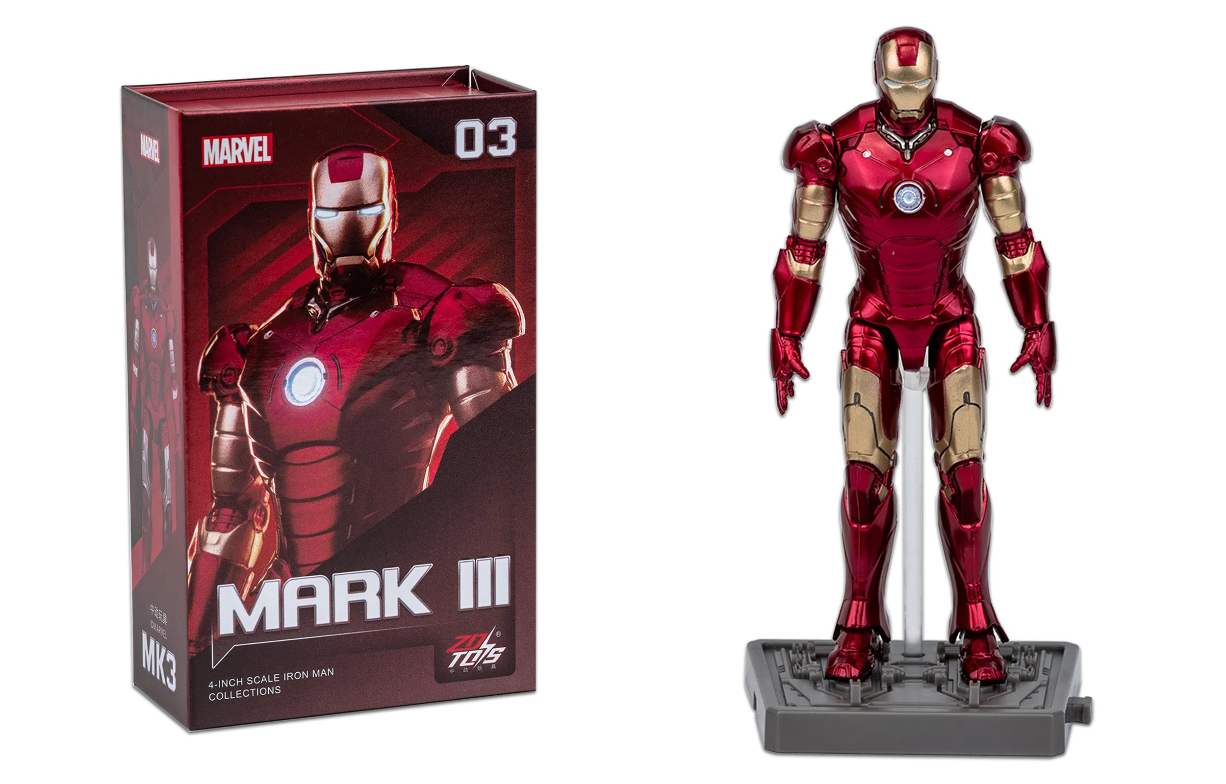 Zhongdong Marvel Series Iron Man 10th Anniversary Collectible