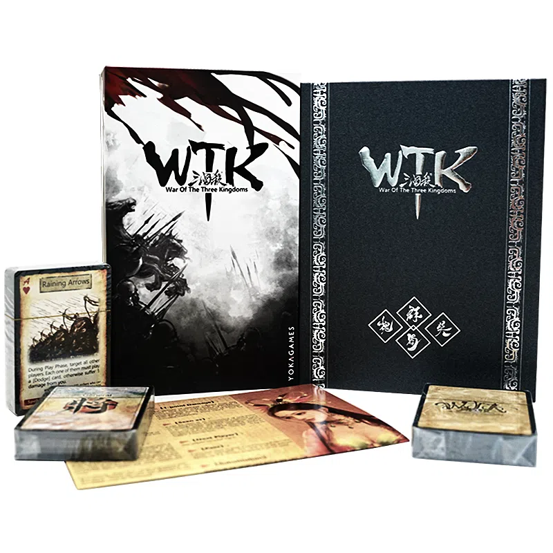 三国杀  英文标准版 国战英文版 休闲聚会 桌游卡牌 游卡