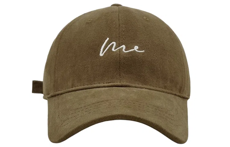 简约复古软顶大头围 大头围宽帽檐显脸小水洗字母 大帽檐 防晒 棉 鸭舌帽  男女同款情侣款