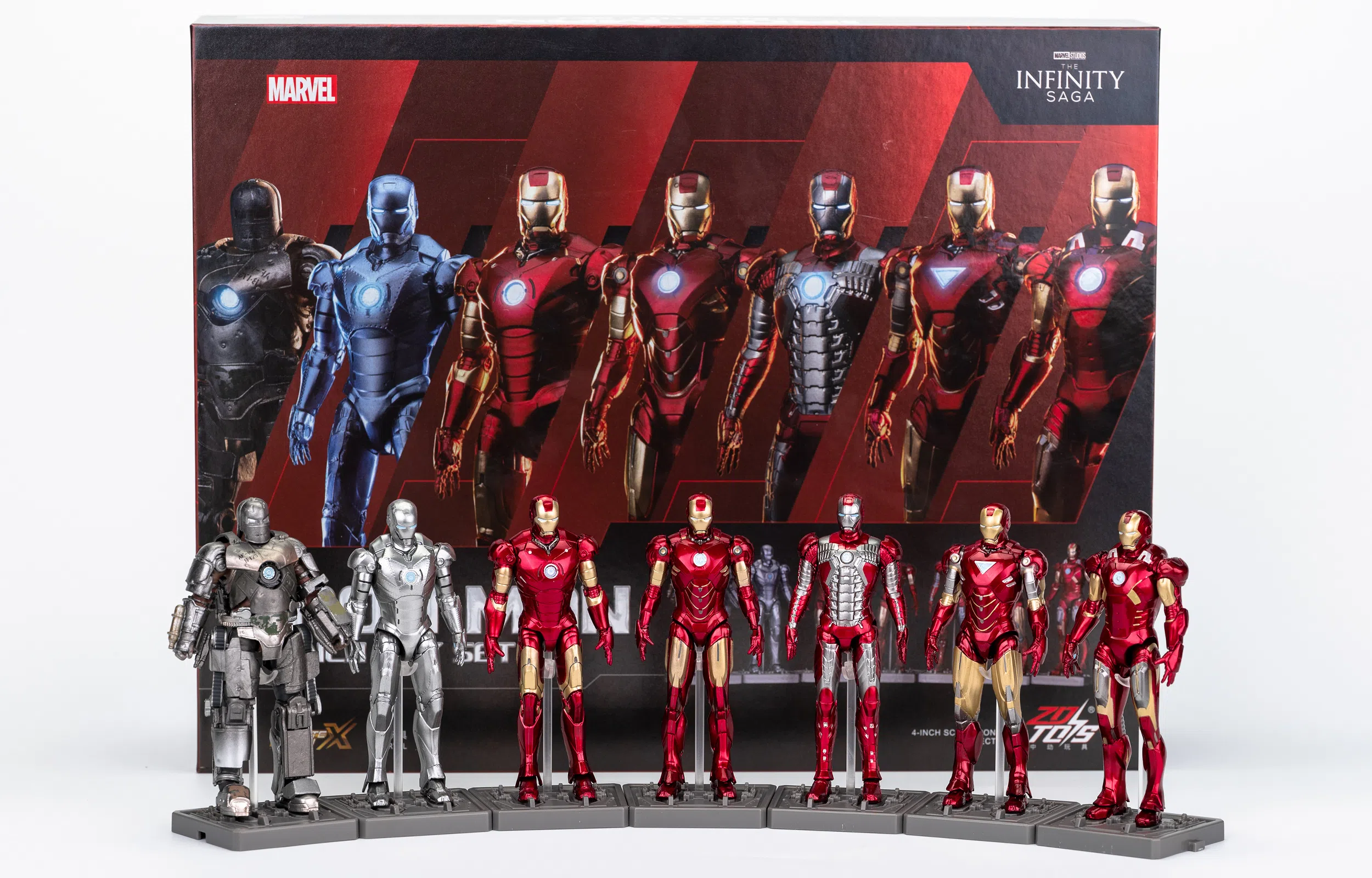 Zhongdong Marvel Series Iron Man 10th Anniversary Collectible