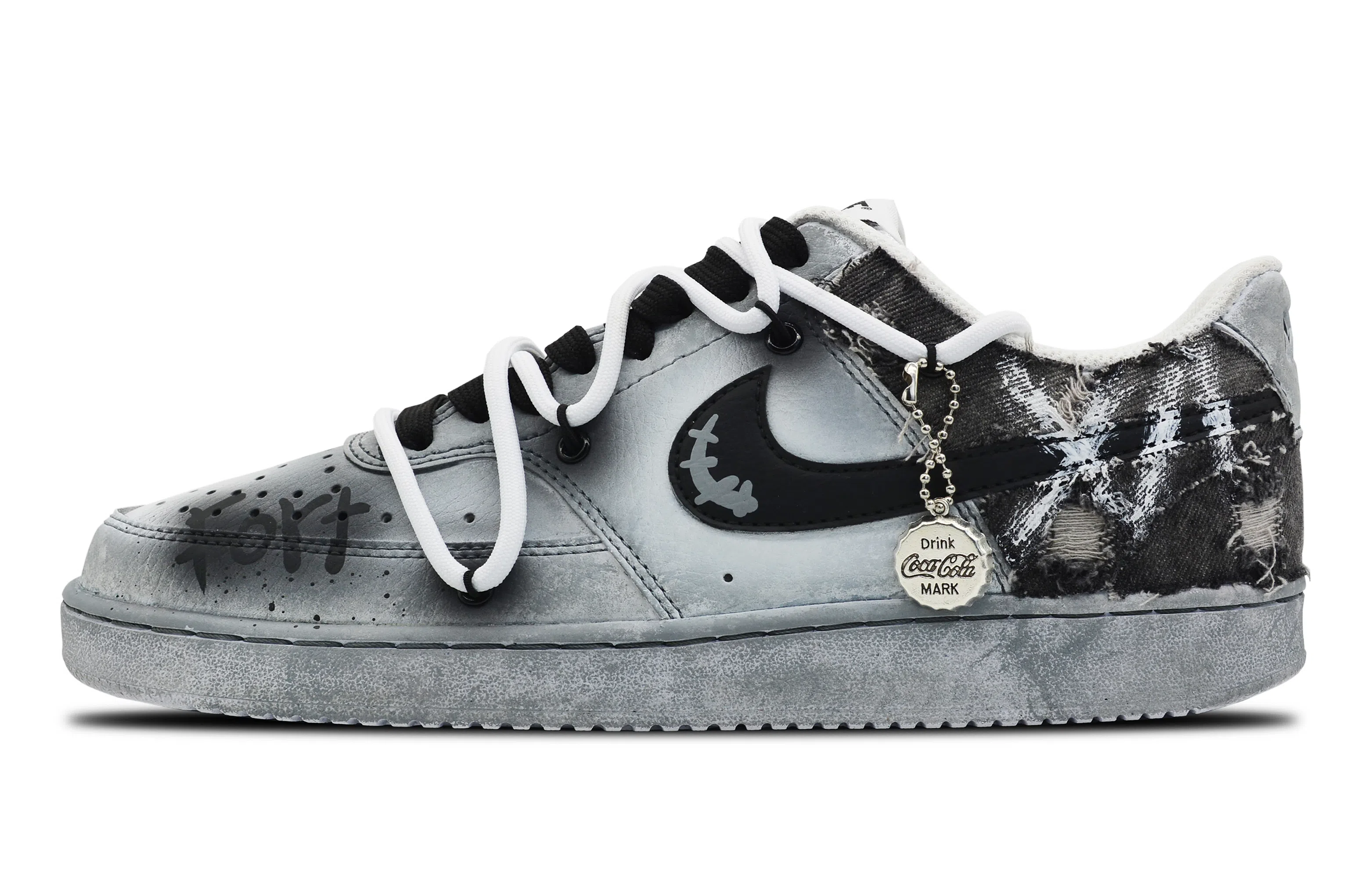 Nike Court Vision 1 Low Black Grey