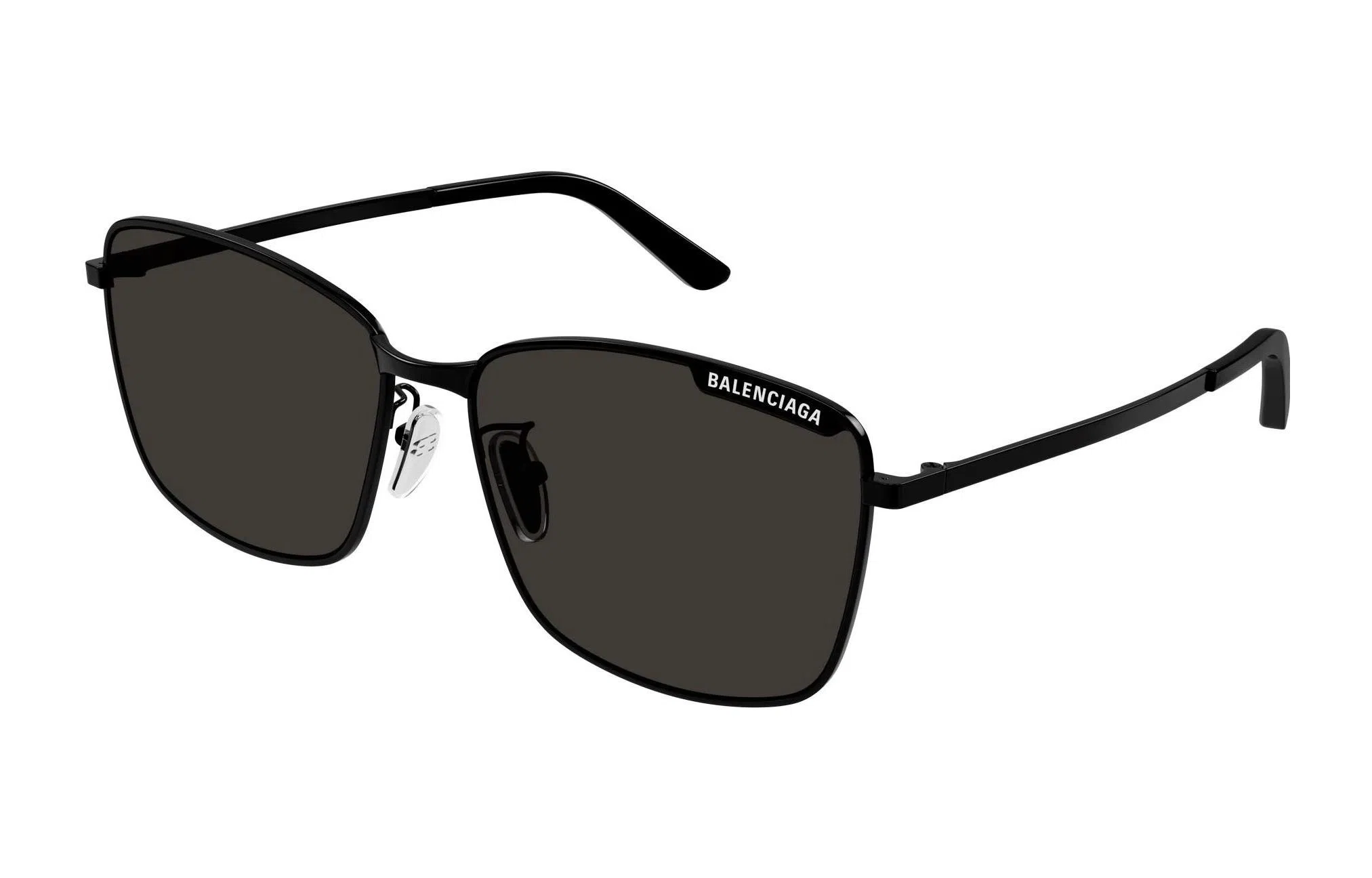 Balenciaga Logo Square Sunglasses