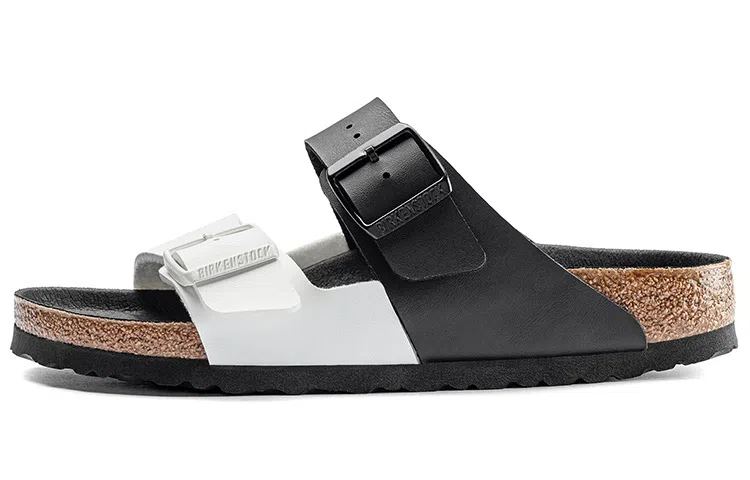 Birkenstock Arizona Black White