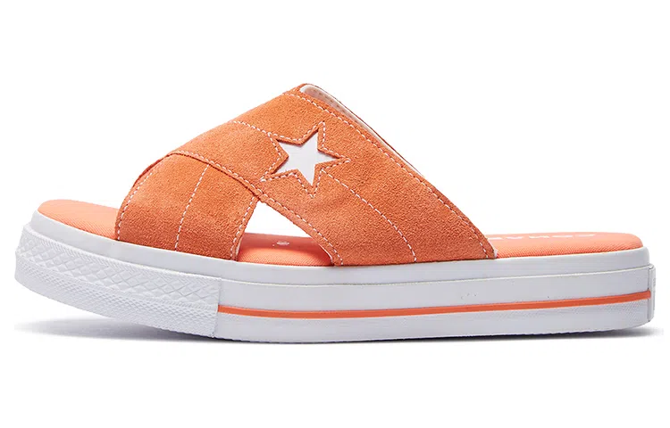 Converse One Star Slide Orange