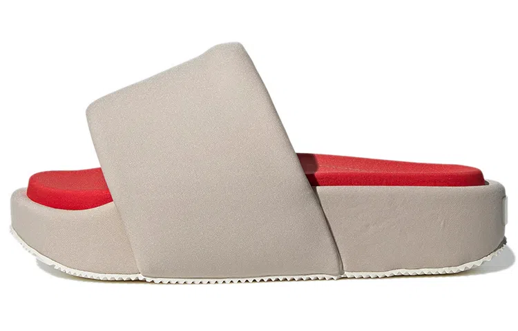 Y-3 Slide Grey Red
