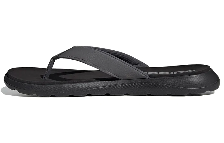 adidas Comfort Flip Flops Black Grey