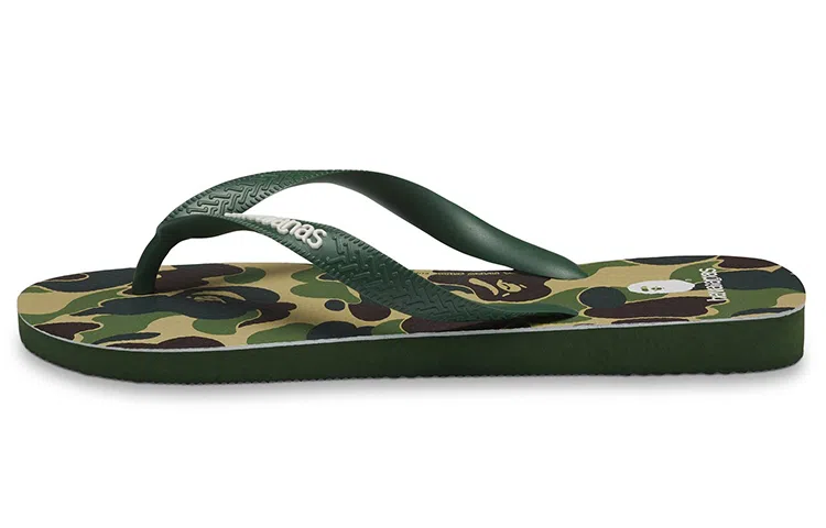 Havaianas x Bape Top Green