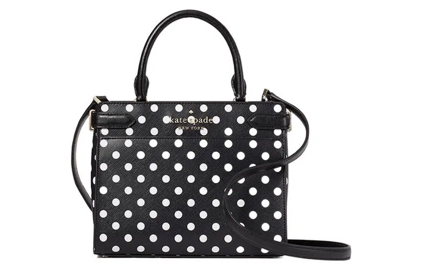 Kate Spade Dot Zip Tote Bag Black