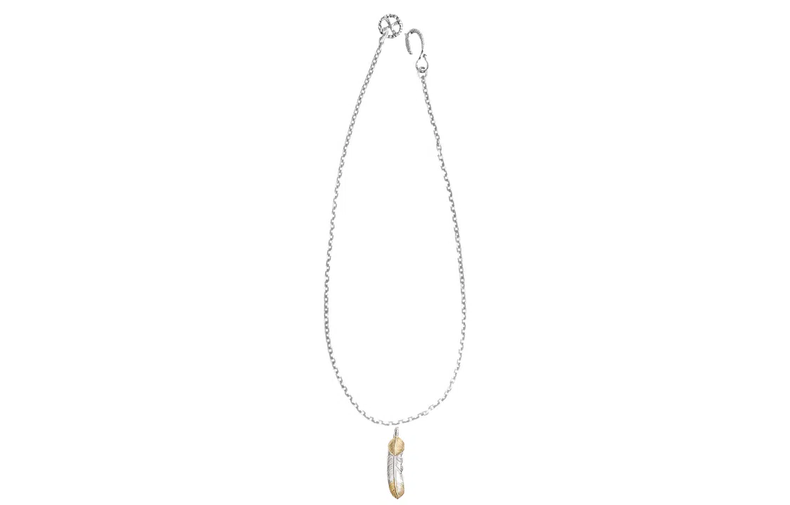 GOD SUNS Feather Pendant LL