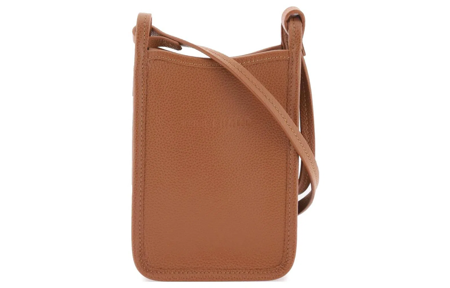 Longchamp Brown Leather Crossbody Bag