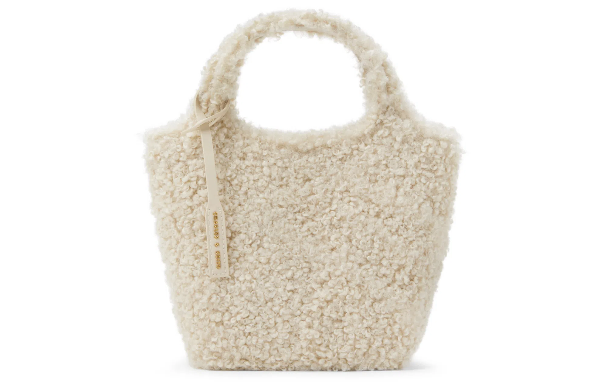 CHARLES&KEITH Tote Bag Beige/Noir