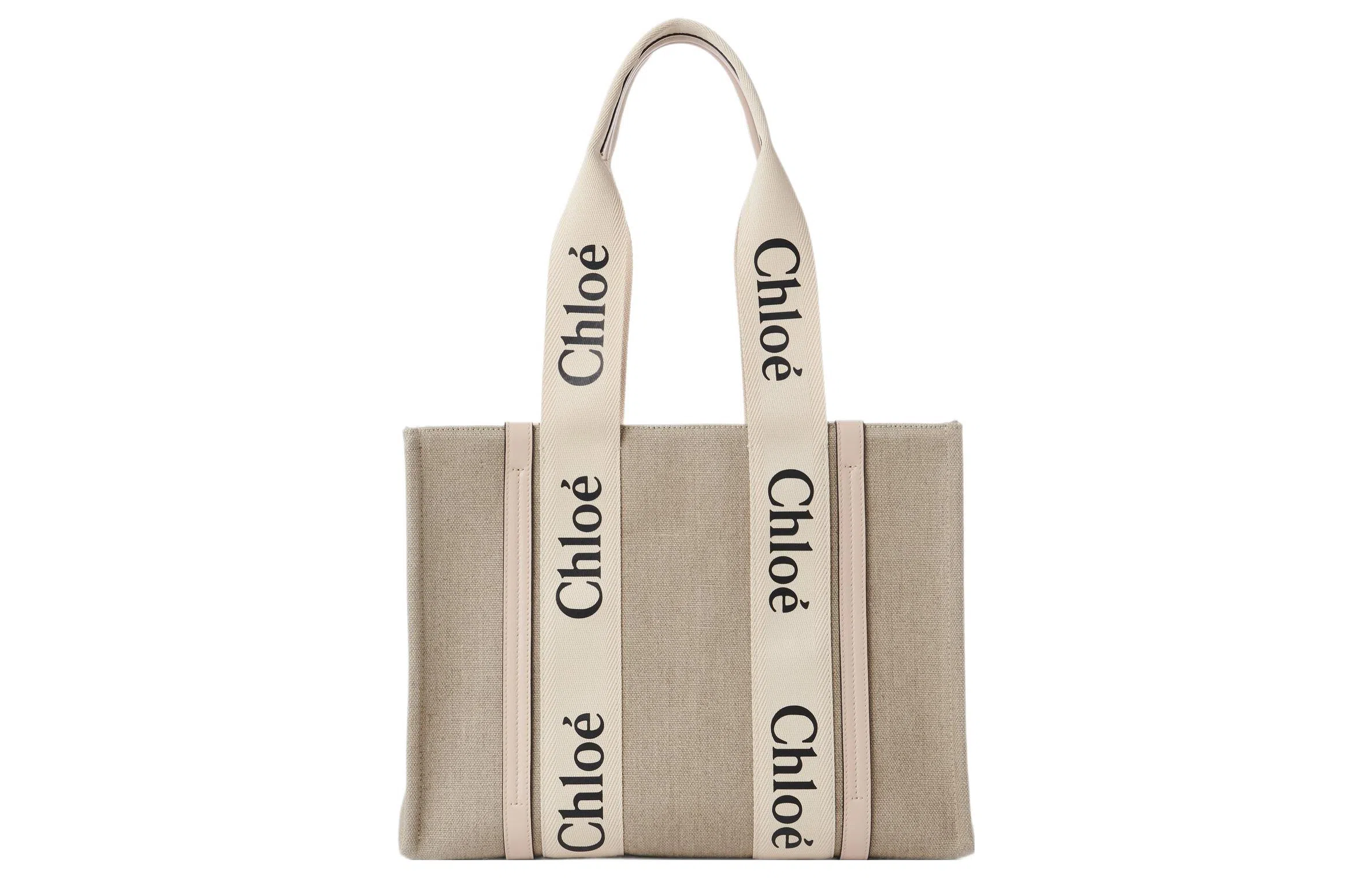 Chloe Woody Logo Tote