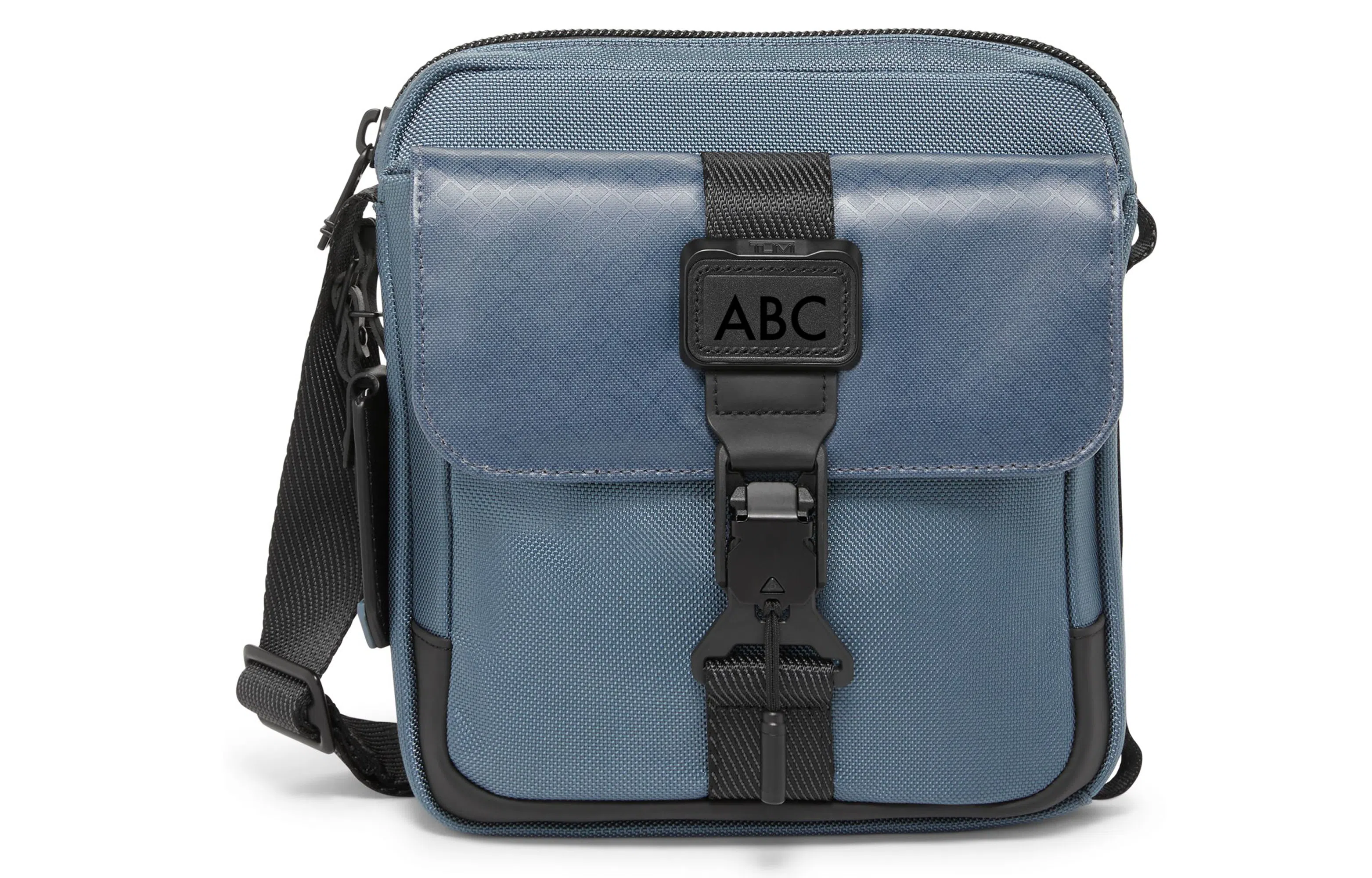 TUMI Junior Nylon Messenger Bag Blue