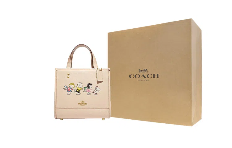 COACH x Peanuts Snoopy Dempsey Tote
