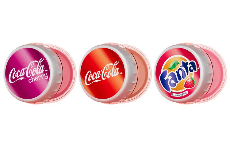 lip smacker x coca cola 3 2.8g*3