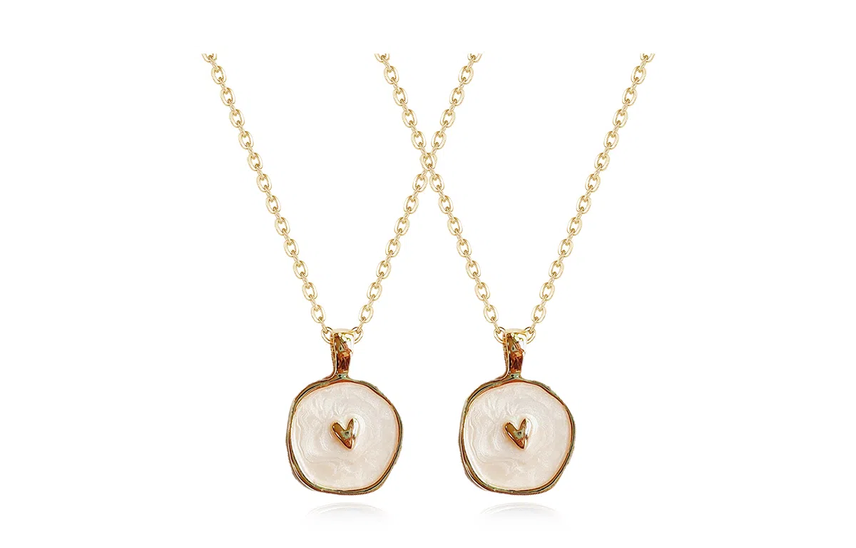 饰伴 月牙星心 轻奢乌托邦小众设计创意 项链 女款