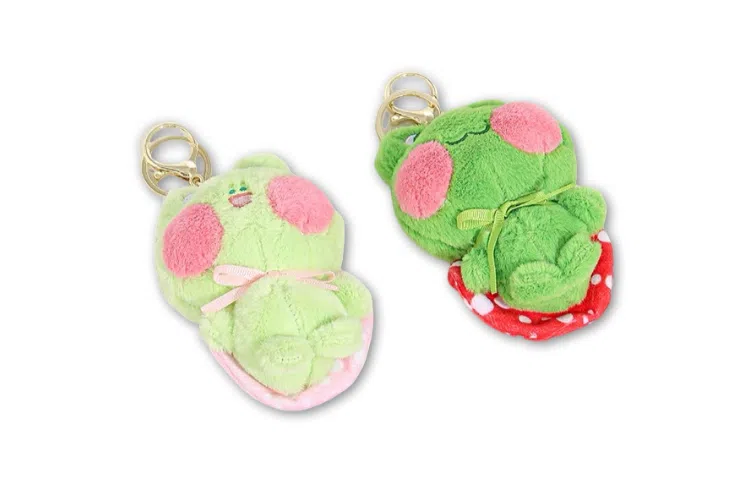 兰妮诗 菇呱蛙 春绿系列 玩偶 毛绒公仔