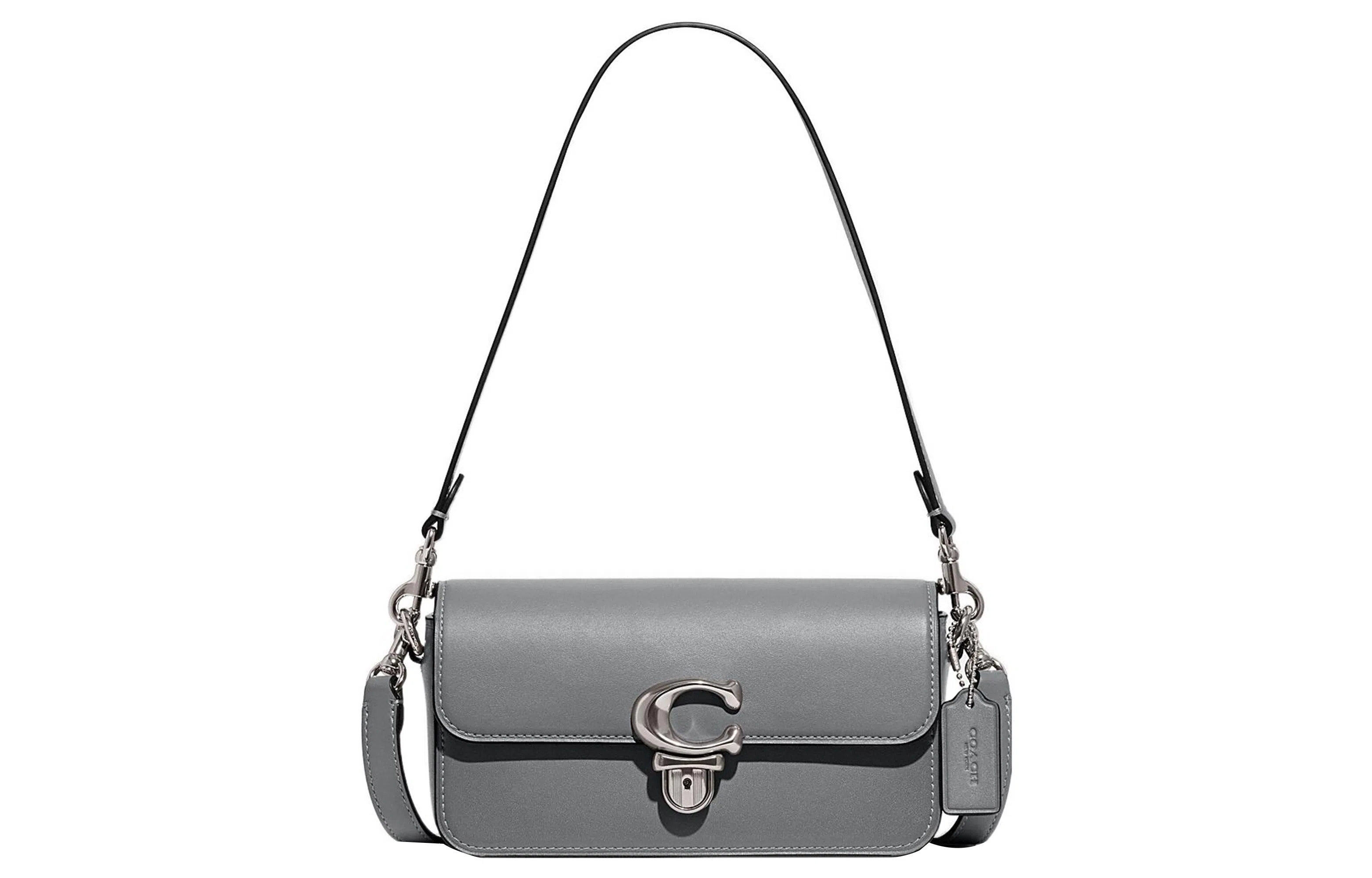 COACH Studio 20 Silver Logo Bag