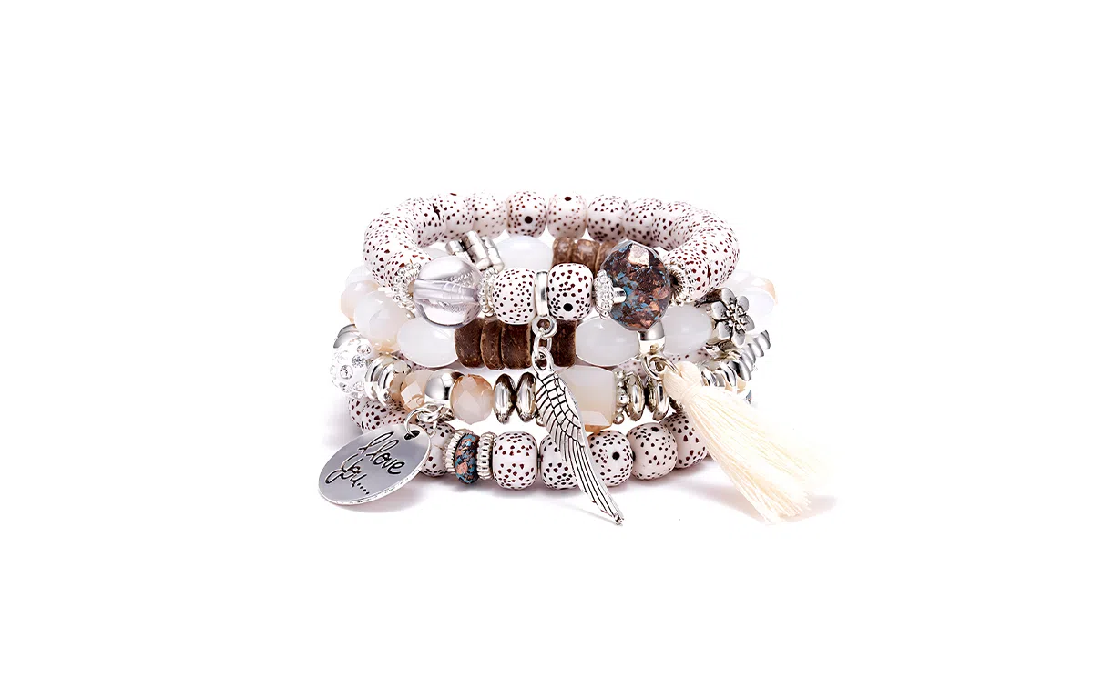 饰伴 异域风情串珠  多层叠戴波西米亚民族风个性手饰 手串 女款