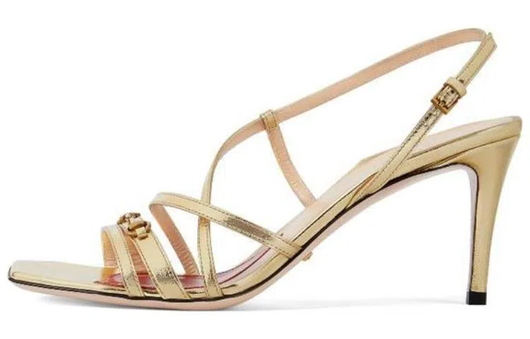 Gucci Horsebit Sandal Gold