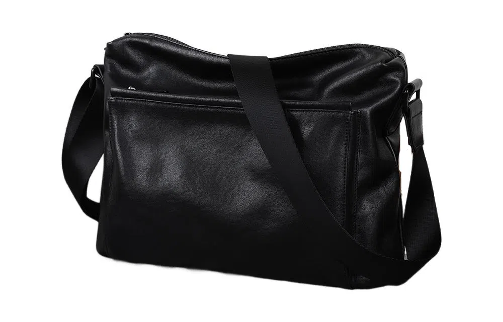 BJIAX Messenger Bag Black