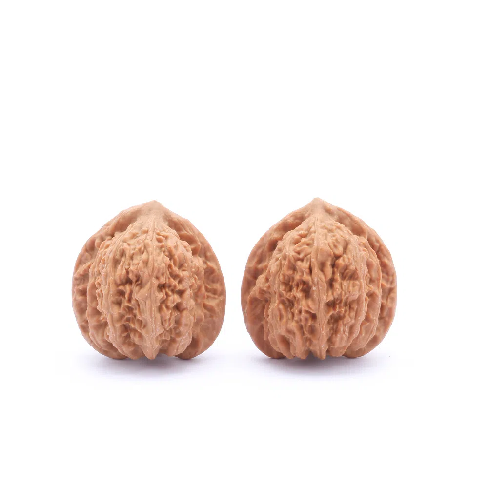 潘家园 蚂蚁沟狮子头 尖儿 宽边兜底 圆底微凹 小气门 大肚子 主筋粗犷  骨质佳 文玩核桃 核桃类手把件 男女同款情侣款