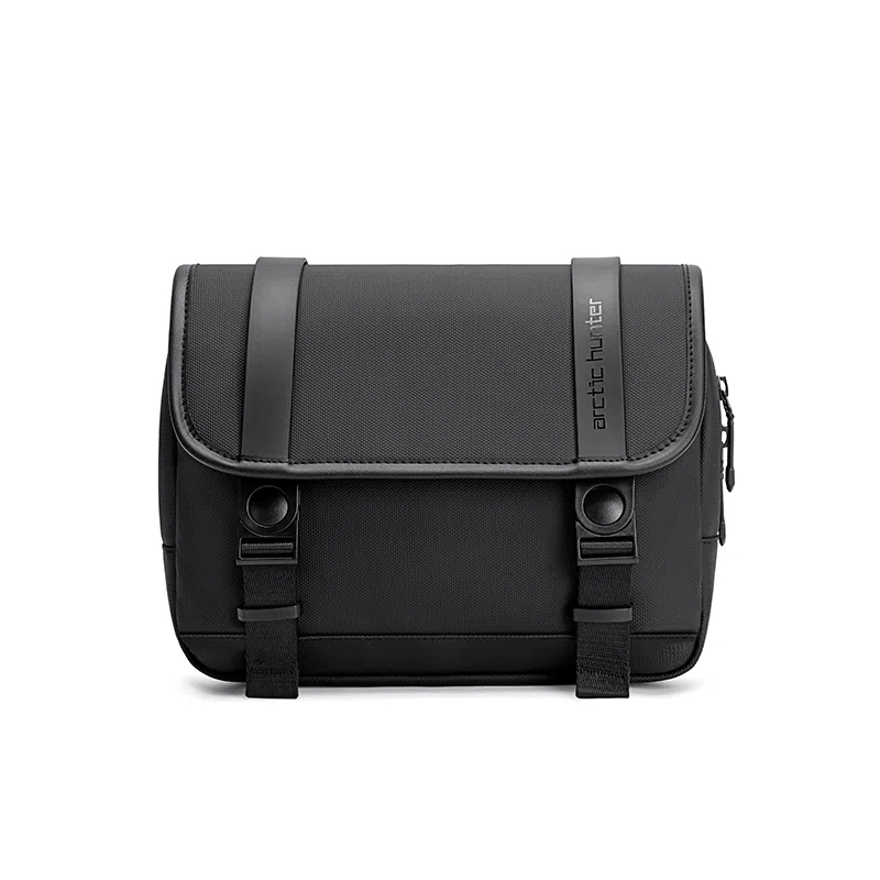 北极猎人 轻奢复古设计经典 涤纶 相机包摄影包 小号 男女同款情侣款 黑色/灰色