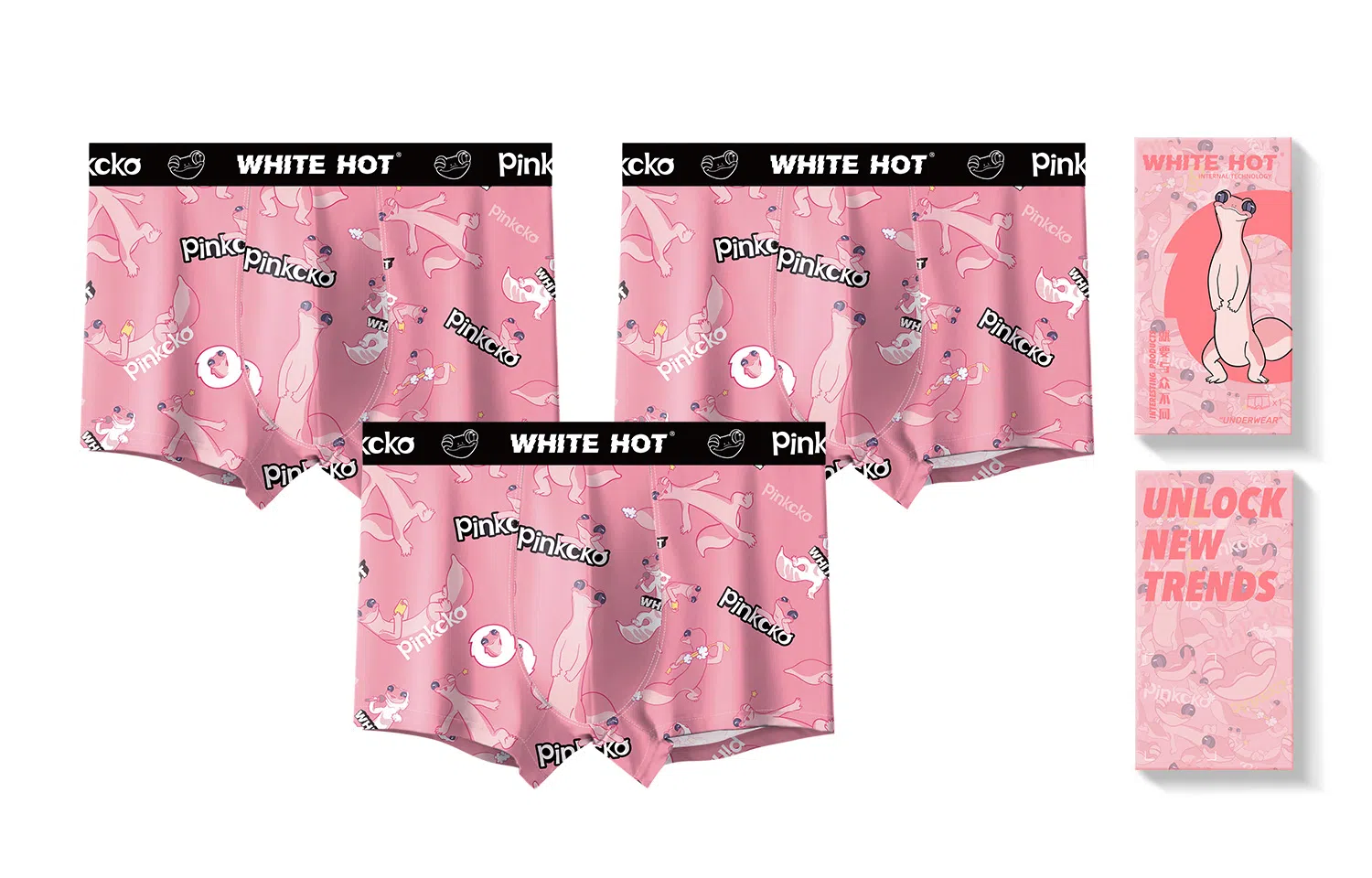 WHITE HOT x pinkcko