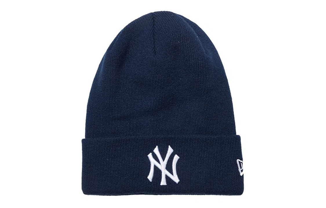 New Era MLB NY Embroidered Fleece Cap Blue