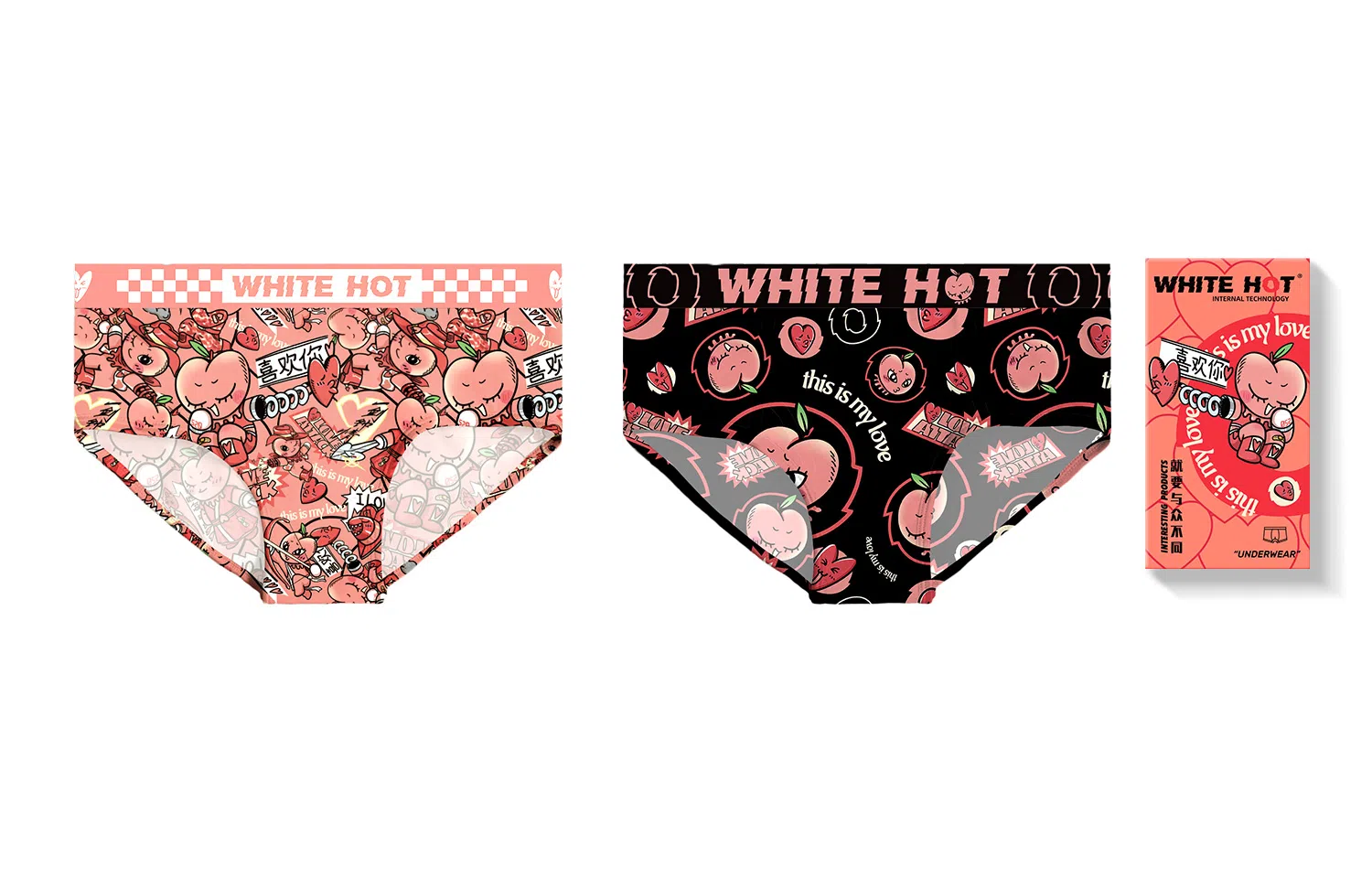 WHITE HOT x peach attack
