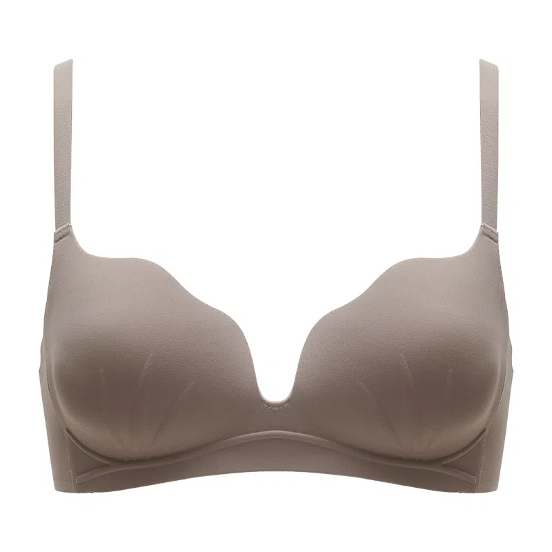 多情猫 舒适轻塑微调内衣 聚拢防下垂收副乳上托胸型 无痕哑光杯面 小胸立体显大文胸罩 无钢圈