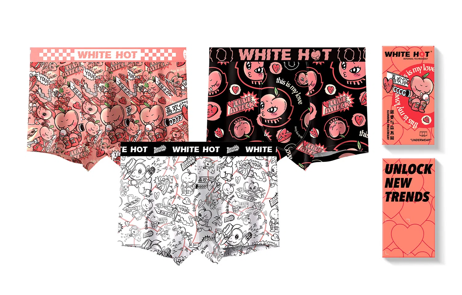 WHITE HOT peach attack