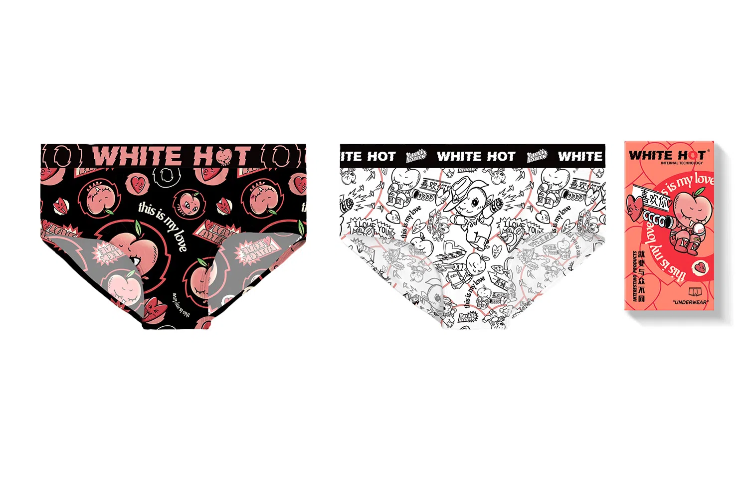 WHITE HOT x peach attack