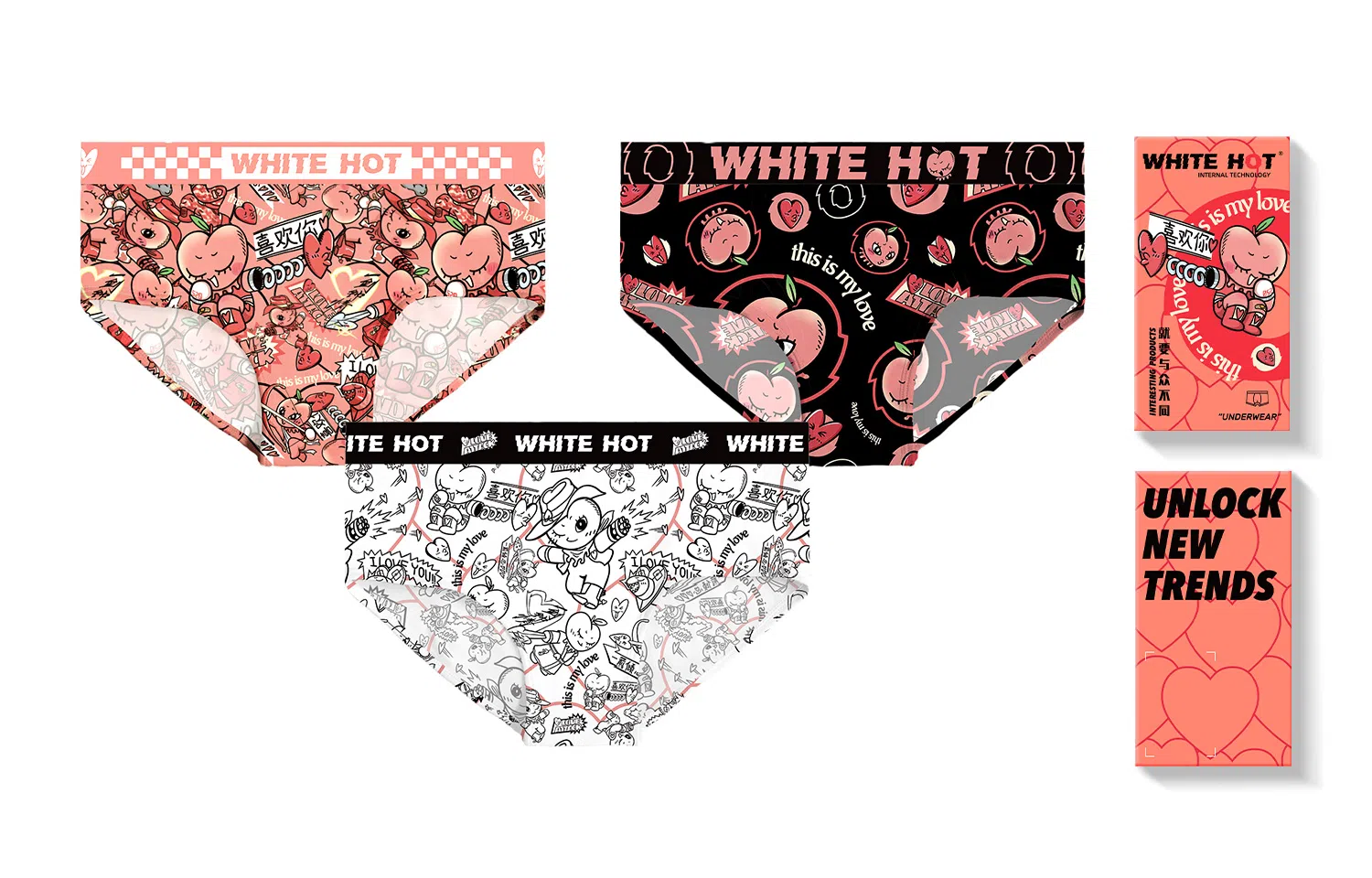WHITE HOT x peach attack