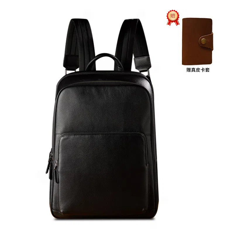 Simple&nature Large Leather Backpack
