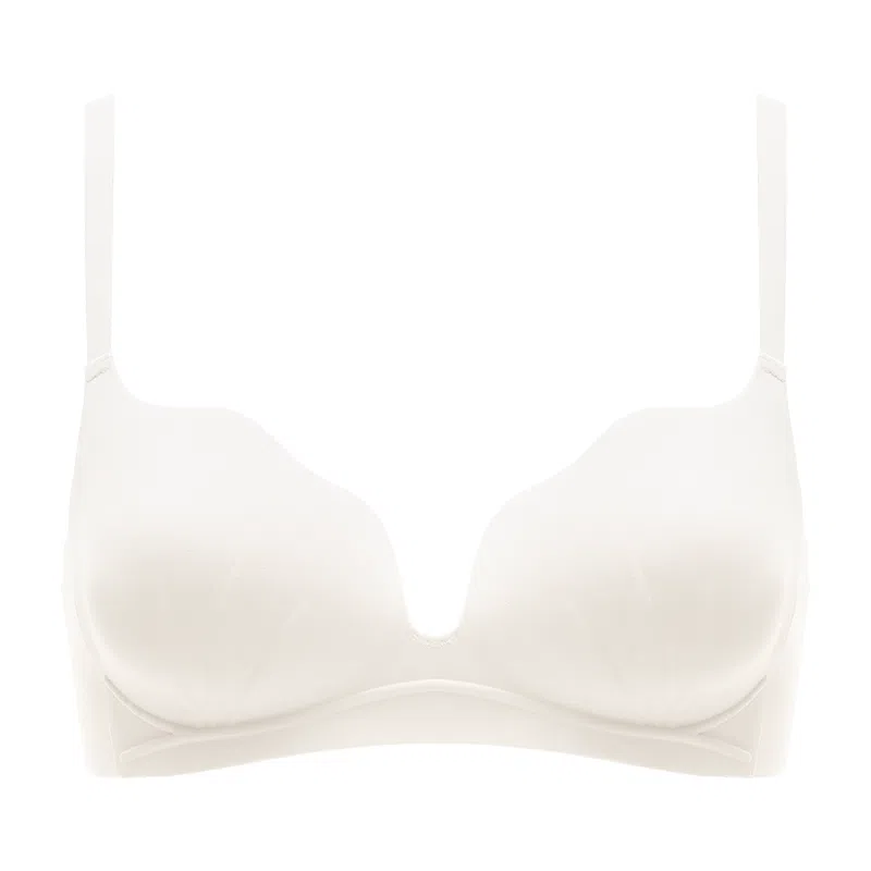 多情猫 舒适轻塑微调内衣 聚拢防下垂收副乳上托胸型 无痕哑光杯面 小胸立体显大文胸罩 无钢圈