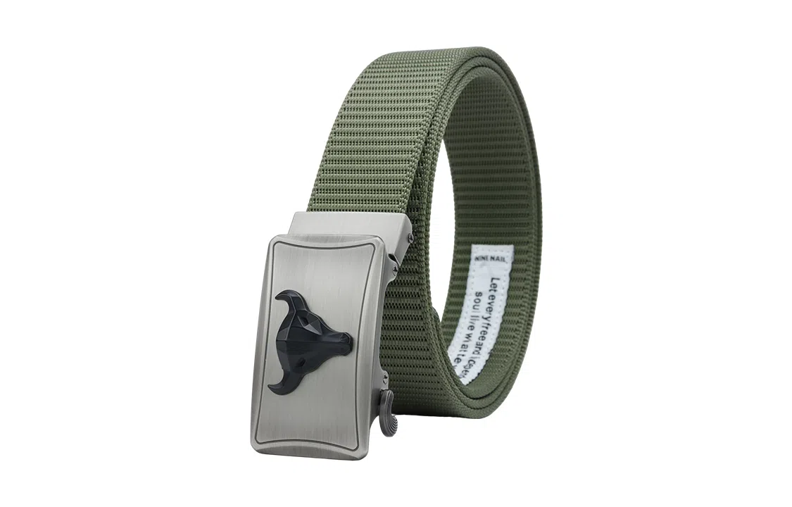 NINE NAIL Nylon Canvas Belt