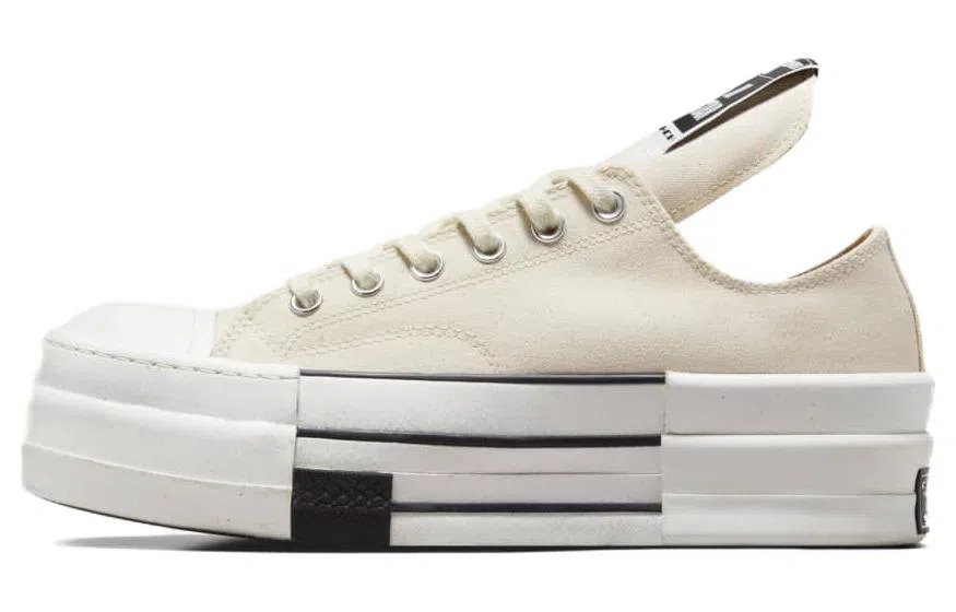 Rick Owens x Converse DBL Drkstar Chuck 70 Beige