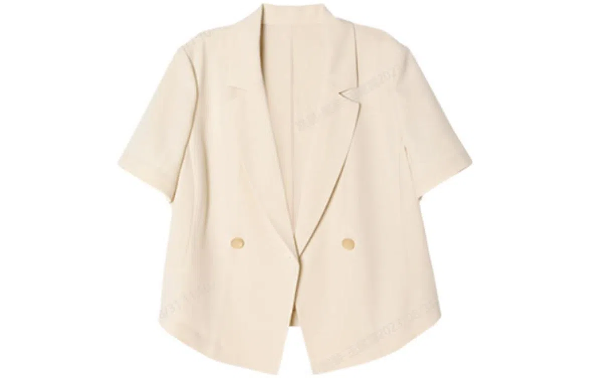 花栗鼠小姐 短袖宽松西装 女款