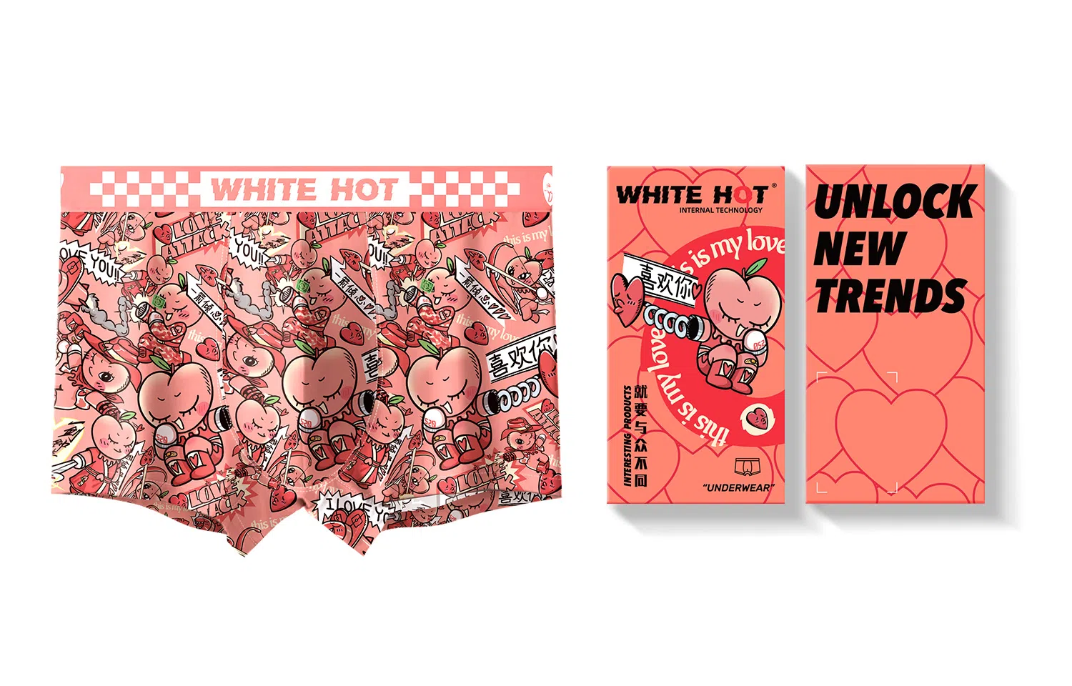 WHITE HOT peach attack