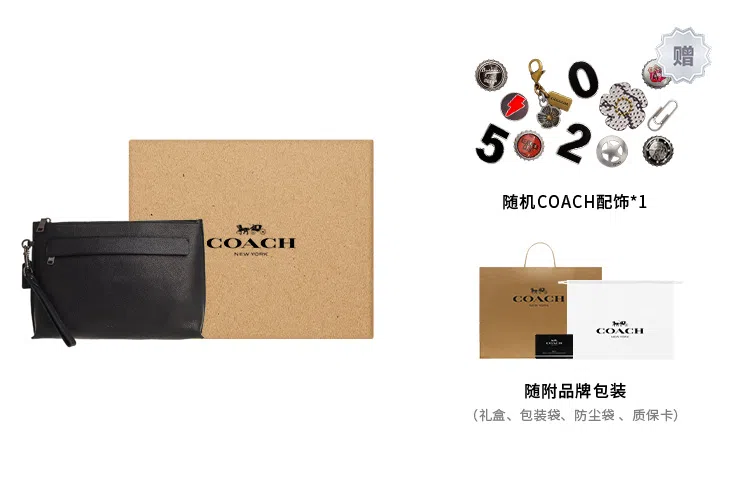 COACH Pouch 29 Black