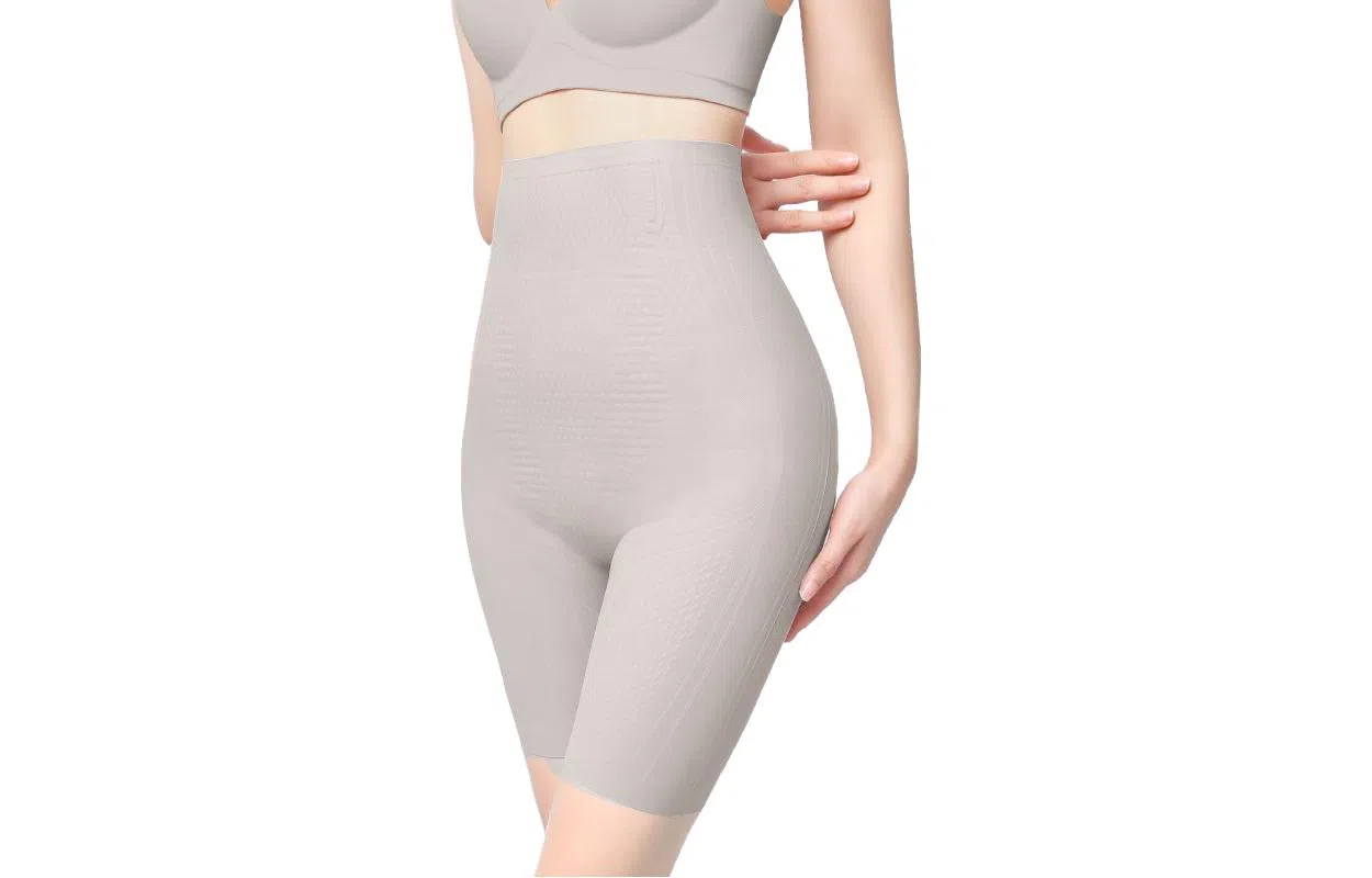 润微 纯色高腰简约薄款塑身裤 女款