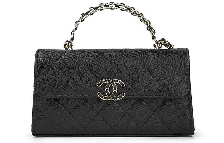 CHANEL 23P Kelly Bag Large Black