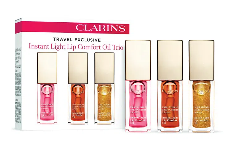 娇韵诗 凝亮护唇油套装 滋润