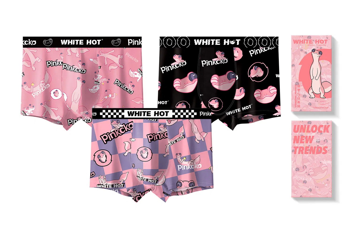 WHITE HOT x pinkcko