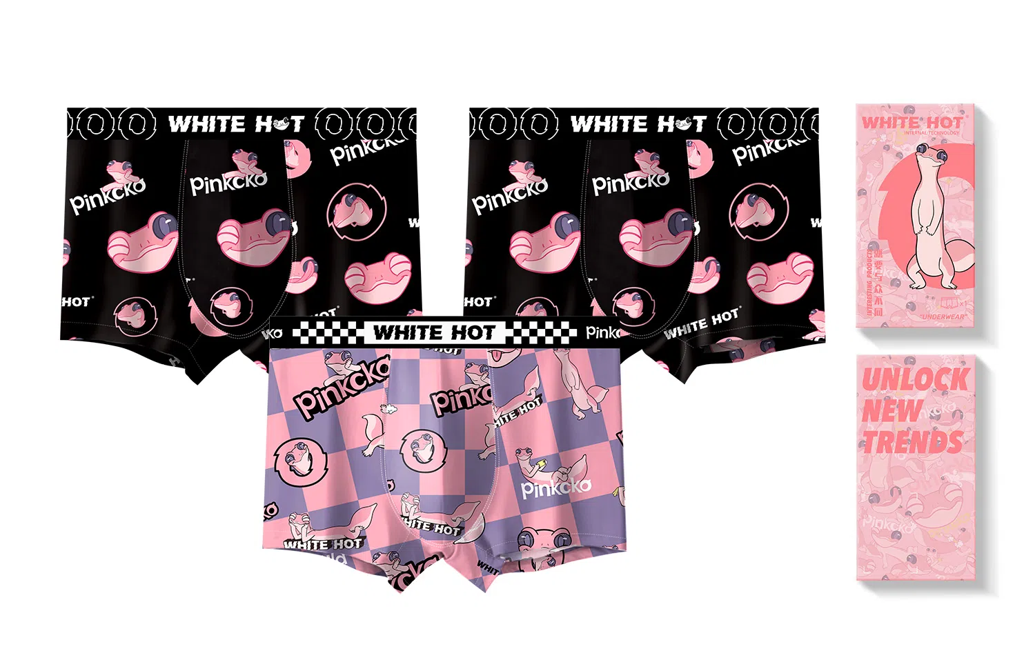 WHITE HOT x pinkcko
