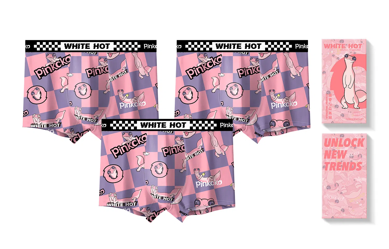 WHITE HOT x pinkcko