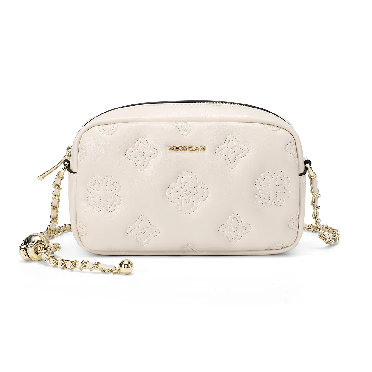 稻草人 时尚百搭四季款 聚氨酯 小方包手提单肩斜挎包 女款 黑色/米白